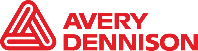 Avery Dennison logo red Portfolio