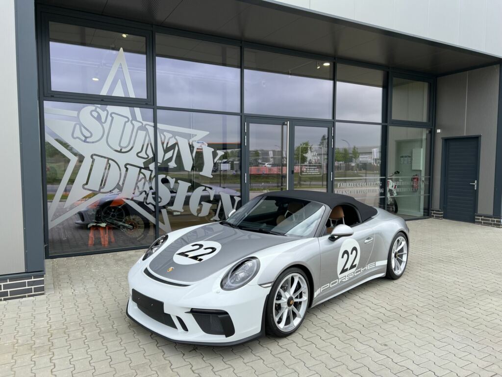 SUNNY DESIGN OYTEN AUTOFOLIERUNG FAHRZEUGFOLIERUNG PORSCHE Speedster LACKSCHUTZ FOLIERER OYTEN BREMEN ACHIM VERDEN 1 Porsche 911 Speedster
